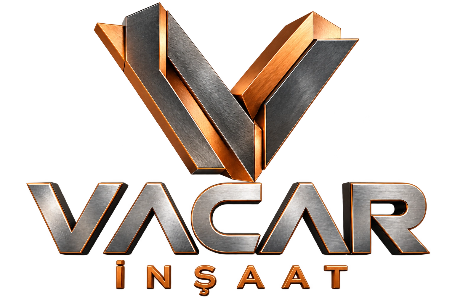 Vacar İnşaat 3D logo