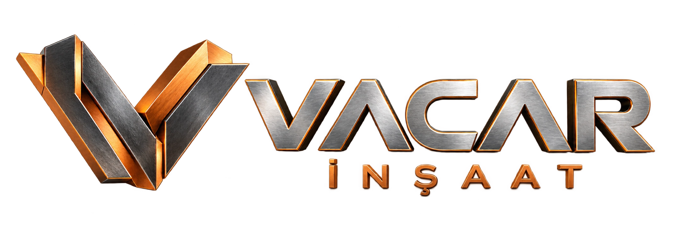 Vacar İnşaat 3D logo